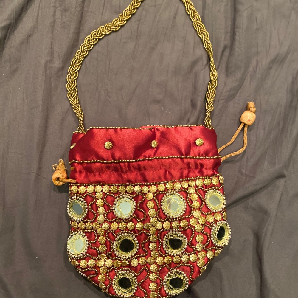 Handmade Satin Lined Evening Bag